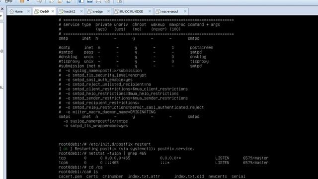 Configure SMTPS Postfix смотреть онлайн