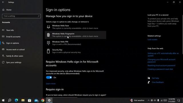 How to change windows hello pin ? смотреть онлайн