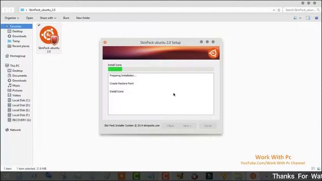 Ubuntu Skin Pack For All Windows смотреть онлайн