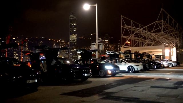 Tesla Model X - Hong Kong - Easter Dance - 2017 - Take 1 смотреть онлайн