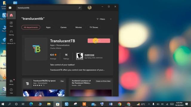 How to get Transparent task-bar in windows 10,windows 11|Full tutorial |LS6 TECH смотреть онлайн
