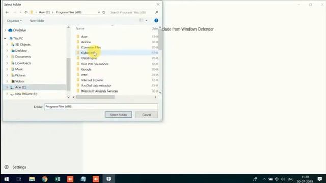 How to exclude files/folder from windows defender | how to exclude a file | Nesark смотреть онлайн