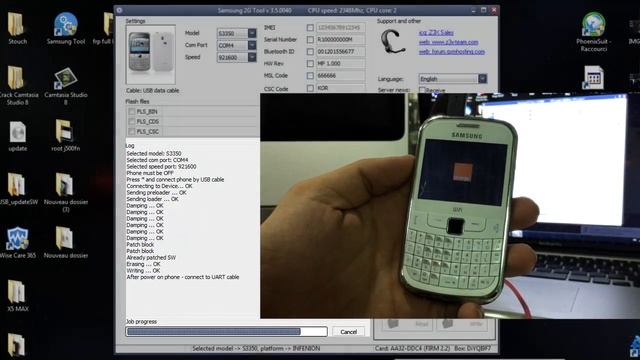HOW TO UNLOCK S3350 with Z3X смотреть онлайн
