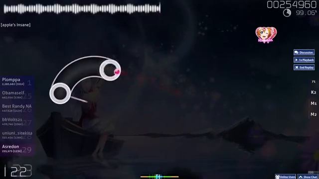 Osu! AK X LYNX ft. Veela - Virtual Paradise [apple's Insane] смотреть онлайн