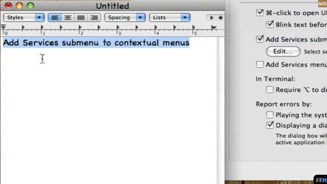 Desired Services in Mac Contextual Menu Free-MR смотреть онлайн
