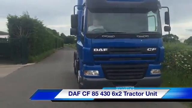 2006 DAF CF 85 430 6 X 2 Tractor Unit from Sotrex Limited смотреть онлайн