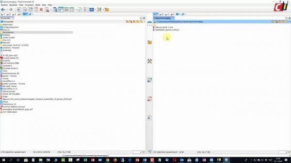 FreeCommander - basics