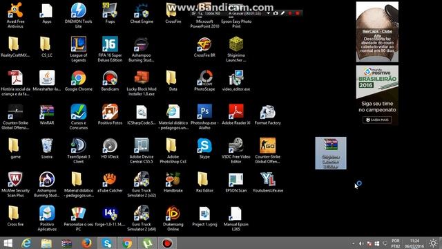 "Como Baixar Minecraft v.1.9.1 Pirata смотреть онлайн
