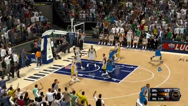 NBA 2k11 PC - 1995 Magic vs 1998 Pacers смотреть онлайн