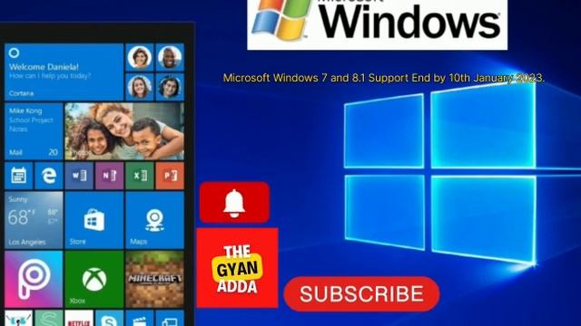 Microsoft Windows 7 and 8.1 Support End by 10th January 2023. смотреть онлайн