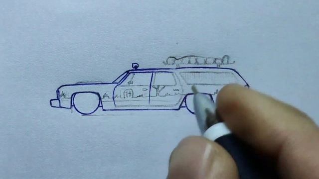 HOW to DRAW a DODGE MONACO WAGON 1975 IN THE STYLE OF HALLOWEEN 2020 смотреть онлайн