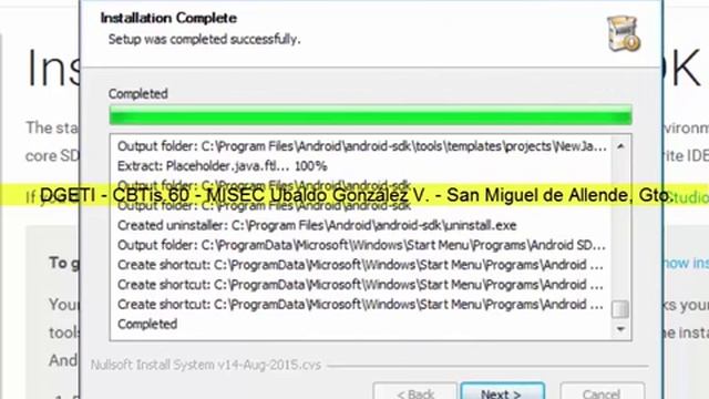 Android Instalaciones Lección 3 -Instalación de SDK смотреть онлайн