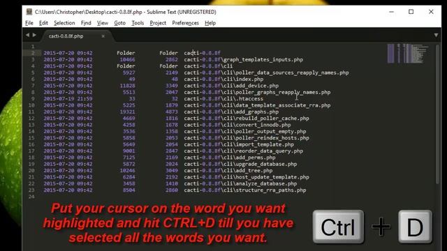 Sublime Text 3 : How to use Multi-Cursors on Windows смотреть онлайн