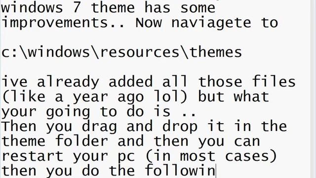 How to get the windows 7 theme смотреть онлайн