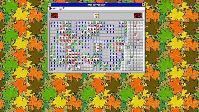 Windows 3.1 Minesweeper with sound смотреть онлайн