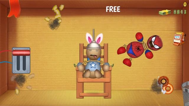 The Compressor VS Spider Buddy - Kick The Buddy