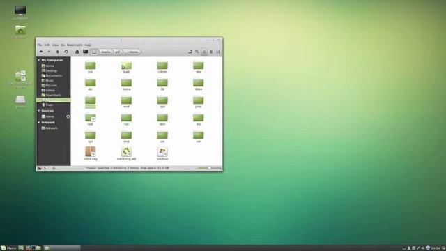 Linux Mint 16 Runs on Parallels Desktop OS X 10.9.2 Maverick (Full Screen Mode) смотреть онлайн