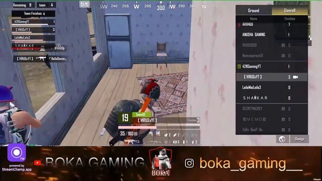 BGMI LIVE || bgmi live || custom room || live wiith boka || boka is live || bgmi unban смотреть онлайн