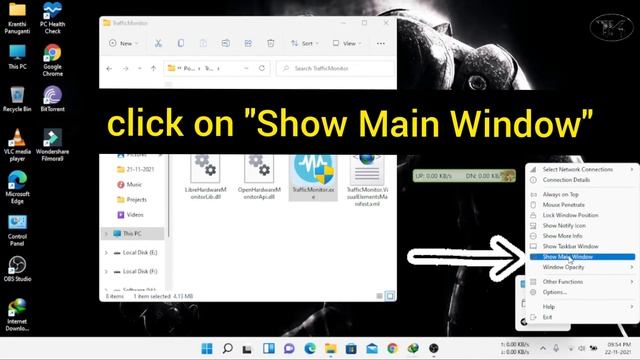 Netspeed meter for windows 11 \\ netspeed meter on taskbar \\ TechieKranthi смотреть онлайн