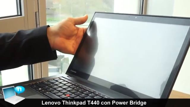 Lenovo Thinkpad T440 con Power Bridge смотреть онлайн