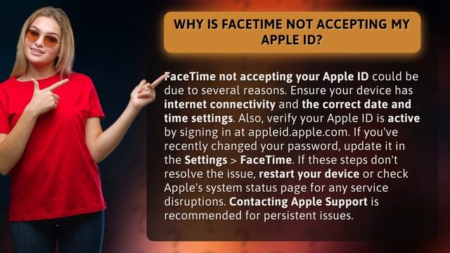 Why is FaceTime not accepting my Apple ID? смотреть онлайн