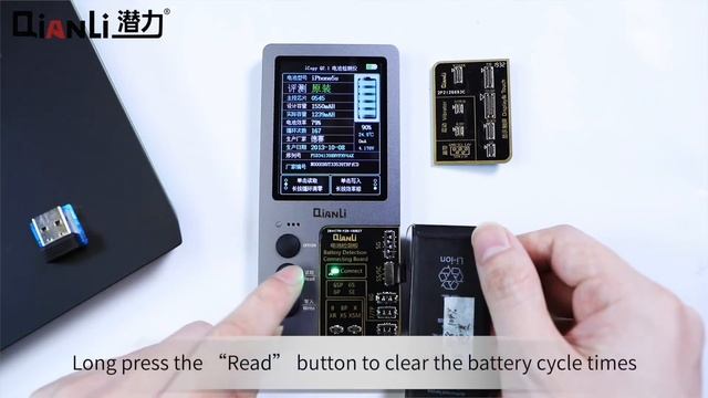 iCopy Plus Operation Video for Read and Write iPhone LCD and Battery Data By QianLi смотреть онлайн