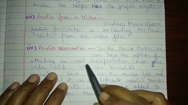 Windows Movie Maker, V-1/1  Day7, Class 8