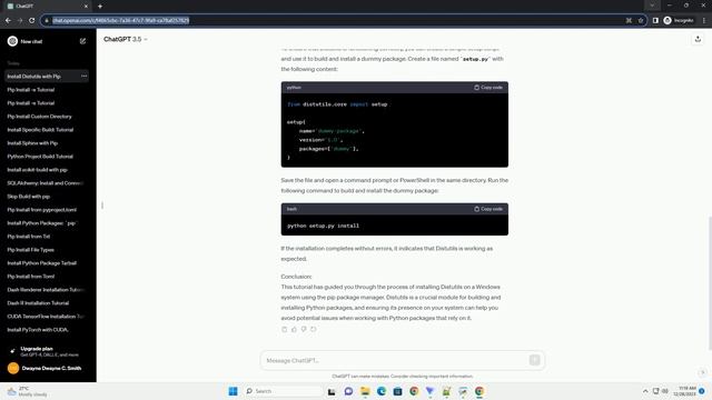 pip install distutils windows смотреть онлайн