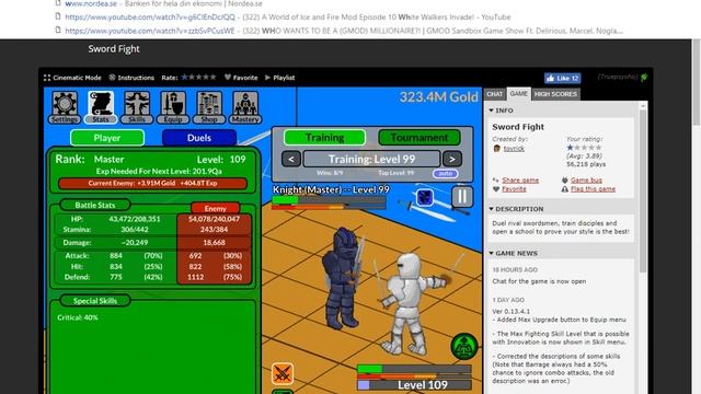 Sword Fight Idle Problems смотреть онлайн