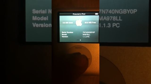 Apple iPod MA978LL on1.1.3 PC смотреть онлайн