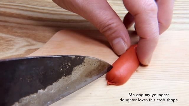 Quick & Easy Cute Sausage Decoration | Easy cutting Hotdogs for Obento/Lunchbox смотреть онлайн