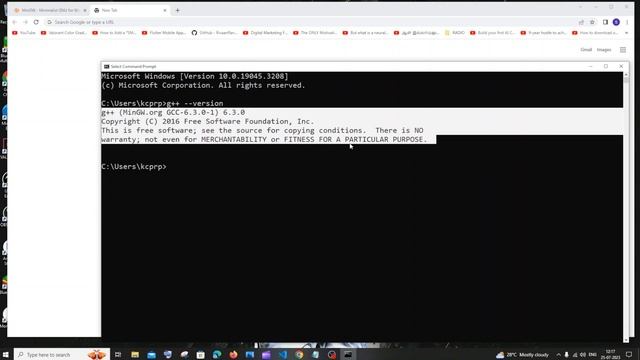 How to download and install C++ MinGW compiler and run first C++ program in windows 10/11 tutorial смотреть онлайн