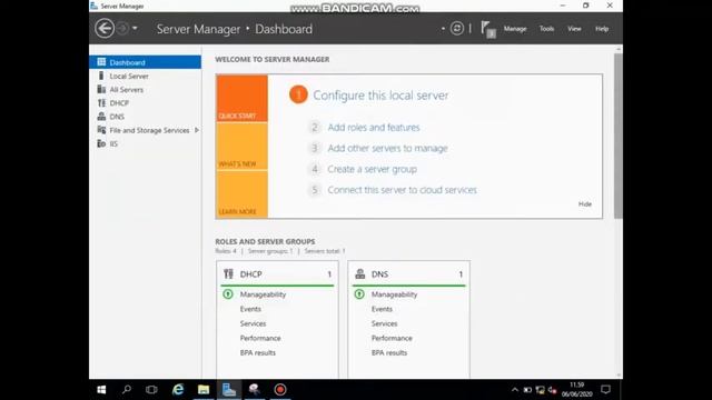 Install & konfigurasi windows server 2016 (DHCP, DNS, IIS, WEB SERVER, MAIL SERVER, WEB MAIL) смотреть онлайн