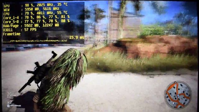 Ghost Recon: Wildlands - i7 920 - GTX 1080 Ti - 1440p Test смотреть онлайн