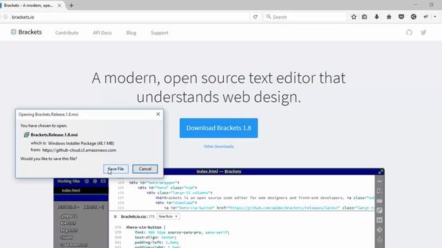 How to Download Brackets & install смотреть онлайн