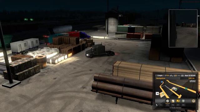 American Truck Simulator Multiplayer | Powered by GeForce GTX смотреть онлайн
