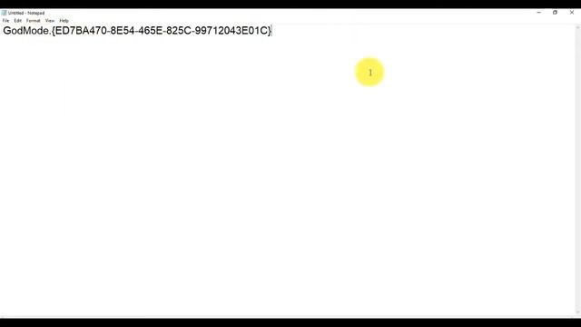 How To unlock God mode on Windows [ any version ] | Crocenthy
