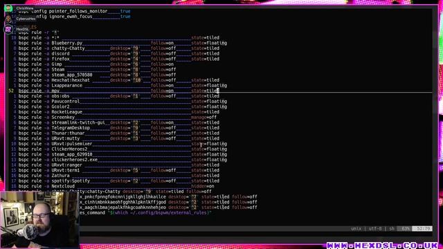 My Linux Desktop Workflow explained (BSPWM, VIM, NewsBoat and more) смотреть онлайн
