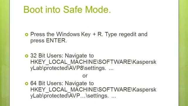 How can I remove Kaspersky without password? смотреть онлайн