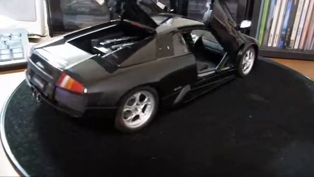 LAMBORGHINI MURCIELAGO BLACK 1/18 AUTOart смотреть онлайн