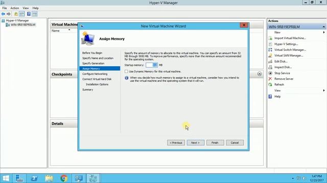 How to Configure Hyper-V in windows Server 2012 R2 Part-1 смотреть онлайн
