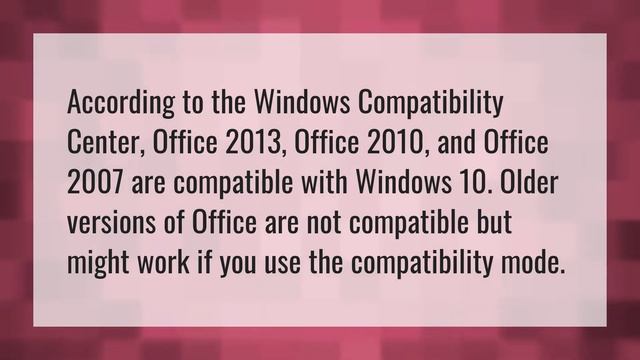 Will Microsoft Office 2010 run on Windows 10? смотреть онлайн