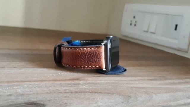 Handmade leather strap for apple watch strap. iwatch leather bands. Apple watch leather band. смотреть онлайн