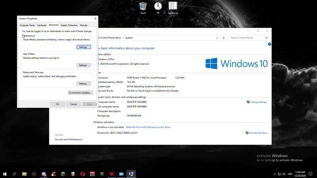 Windows 10 visual effects settings / Performance mode смотреть онлайн