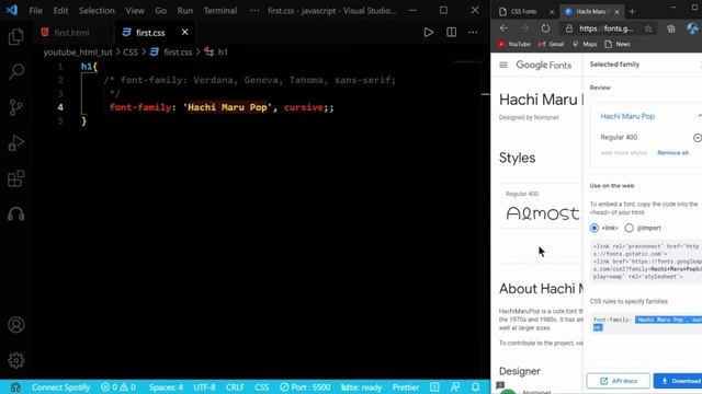 Fonts in CSS | Web-Development смотреть онлайн