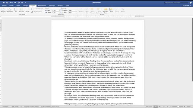 #6. Page Layout Tab - Full Tutorial II Microsoft Word 2024 II #beltron#dataentryoperator смотреть онлайн