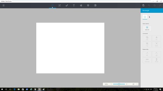 Instalando y probando en nuevo Paint de Windows 10 смотреть онлайн