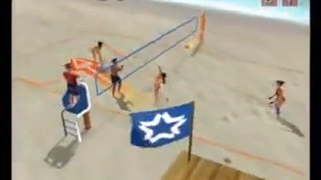 Summer Heat Beach VolleyBall ps2 gameplay by Loayfakhreldin смотреть онлайн