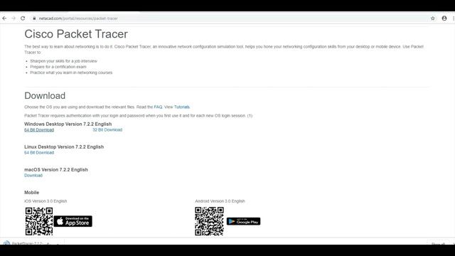How to Download Cisco Packet Tracer 7.2 for Windows 10/7 64 Bit. смотреть онлайн